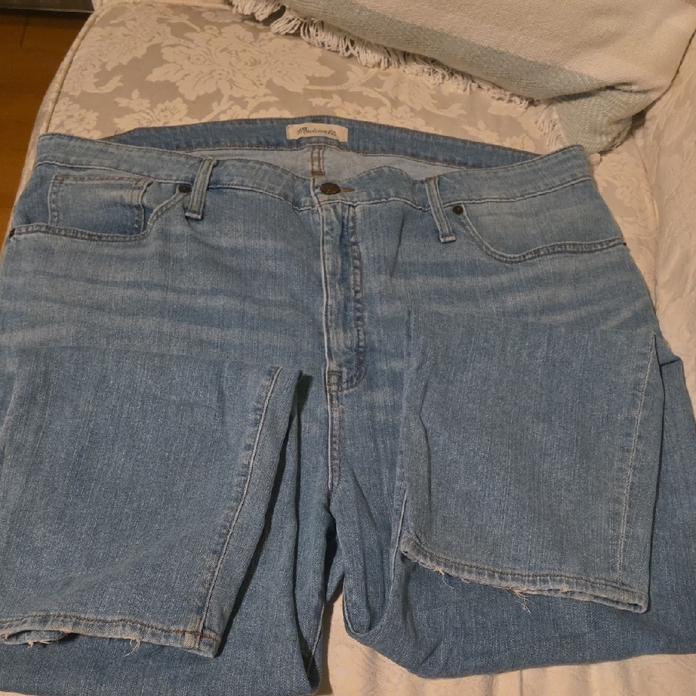 Madewell Light Blue Denim Shorts